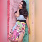 Avika Gor Instagram - Joy🌈 Skirt by my dear @sazo.in @saowadapao Stylist @reshma_stylist Photography @vclicksphactoryofficial Location @chayachitram_studio Hmua @iba_khann35