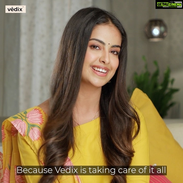 Avika Gor Instagram - I've got the perfect partner for my hair with @vedixofficial customised ayurvedic products! 💕 I no longer worry about hair fall & hair damage because Vedix takes care of it all. Do you too want to get healthier & stronger hair like mine? Join the 1 million Vedix family just like I did! ✔️✔️ Take the Hair Quiz today to order your set of customised ayurvedic hair care products 📱 #vedix #customisedayurveda #haircare #hairfall #besthaircare #hairgrowth #ad