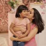 Bhama Instagram - Niece ♥️ # Memas Little Girl #Aaradhya #Mine