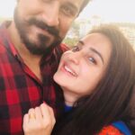 Bhama Instagram - The best thing to hold onto in life is each other❤️ Happy 1st Wedding Anniversary to Us😊Jan 30