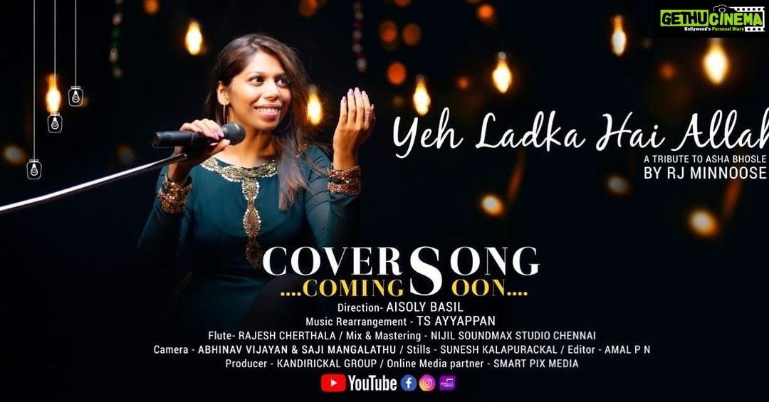 Bhama Instagram - Dear friends!!! Today is that Big day, My besties biggest dream come true day. π₯° Am really really happy to announce that her First #CoverSong is out now. A big hug and congratulations to my dear darling #RJMINNOOSE ππππππππLuv u a lottttβ₯οΈ All the best di π₯°β₯οΈ "Yeh Ladka Hai Allah/ A Tribute to Asha Bosle/ by RJ MINNOOSE https://youtu.be/Ft0kuc65q8U @rjminnoose @minnukandirickal