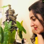 Bhama Instagram - Janmashtami wishes to all 🌿