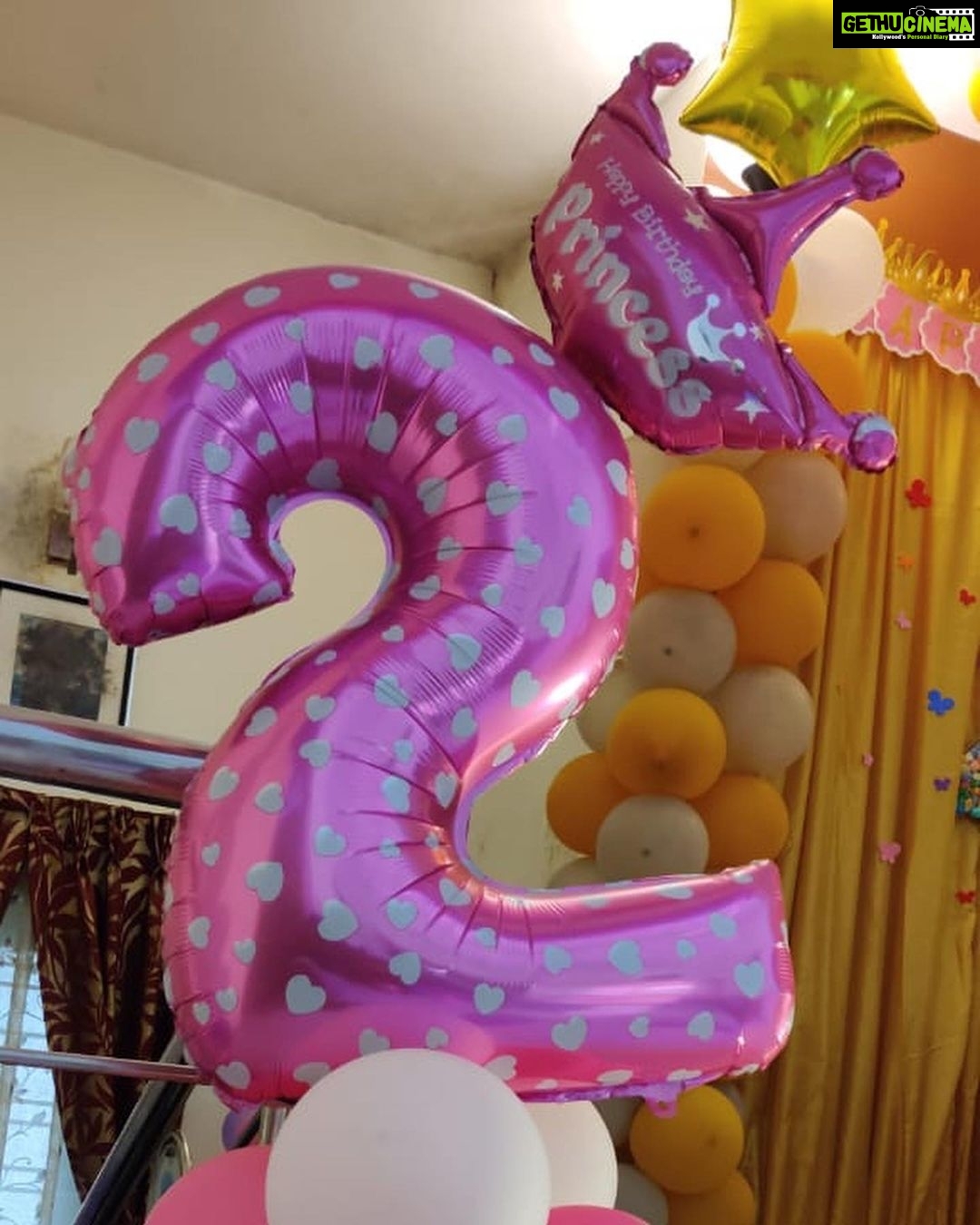 Bhama Instagram - #my niece # Aaradhya # turned 2 years old #B’day celebration 💃😇#family #love #everything Aleppey