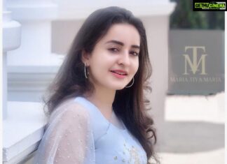 Bhama Instagram - 🧜‍♀️Everything you look at can become a fairy tale and you can get a story from everything you touch...🧜‍♀️ #Fan Girl Of T&M Boutique 🤩 @maria.tiya.maria ♥️ @tiyaneilkarikkassery ♥️ @mariaakshaymattathil ♥️