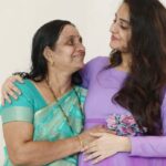 Bhama Instagram – Mom to be with her Mom😉

#Moms #BabyShower #Throwback #Purple #Moms to be 💜