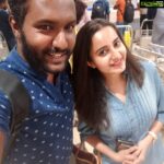 Bhama Instagram – “Happy birthday” to my Birthday boy #Shibin 😊
Stay blessed &Happy always 💙
#my brother #makeup #film#Indigo #13 March 😀😎 @shibin4865 Hyderabad