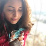 Bhama Instagram - A cup of tea is a cup of Peace❄️ Vashisht, Himachal Pradesh, India