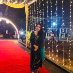 Bhama Instagram – Sparkling night 💫 Kochi, India