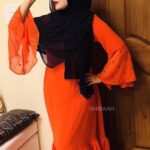 Bhama Instagram - Thank you sooo much @shibaah_ 🧡for the wonderful attire🧡#iffah @shibaah_ 💃