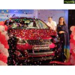 Bhama Instagram - Mahindra marazzo launch function @maria.tiya.maria 💜 Kottayam