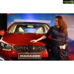 Bhama Instagram - Mahindra marazzo launch function @maria.tiya.maria 💜 Kottayam