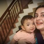 Bhama Instagram - My dear niece,"Aunt" became the coolest word in my life after you were born❤️🍂 #niece #heaven #peekaboo #moments