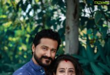 Bhama Instagram - #Throwback to Last Year Onam # One of the best times of my life #2020 # 6th Month of pregnancy 😇 Thank you so much dear @pranavraaaj 🦋 @mayoorajewels_by_archana🦋 @khajuraho_boutique_ 🦋