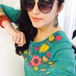 Bhama Instagram - Wearing @jugalbandhi 💙