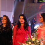 Bhama Instagram - Kerala fashion league season 5, 2018 with my besties @anna_mary_cherian& @shritha_shivadas Wearing Ann Mary cheriyan’s beautiful bridal attire .feeling very happy to associate with my gorgeous designer Ann .💜”MIRA“💜her new designer store will launch soon and I am waiting for that awesome day. Love uuu Ann&Shridha😘 Crowne Plaza Kochi