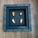 Bhama Instagram - Our life got a lot brighter with the arrival of our baby... I felt my whole world change when I held her in my arms for the first time! 🤱 I'm saving some of those precious memories to show her when she grows up🥰 #Impressions.. the replicas of my baby’s hands n feet preserved in a frame.. for a lifetime...!! Definitely this is something unique. She can touch her own tiny hands n feet in the future☺️ Thankyou @anila_impressions_and_frames for this token of love❤️😇 #December Baby 👶 #2020 Kochi, India