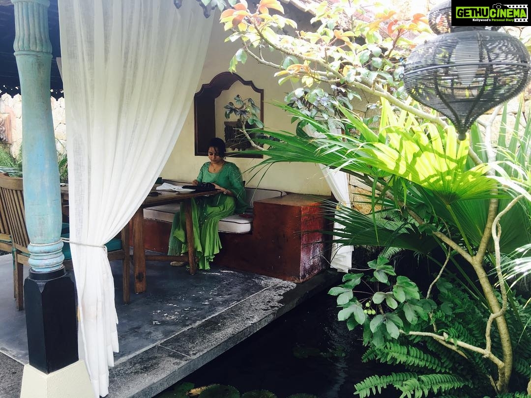 Bhama Instagram - I just want to sit in silence&listen to nature๐๐ฟ๐ Villa Maya TVM