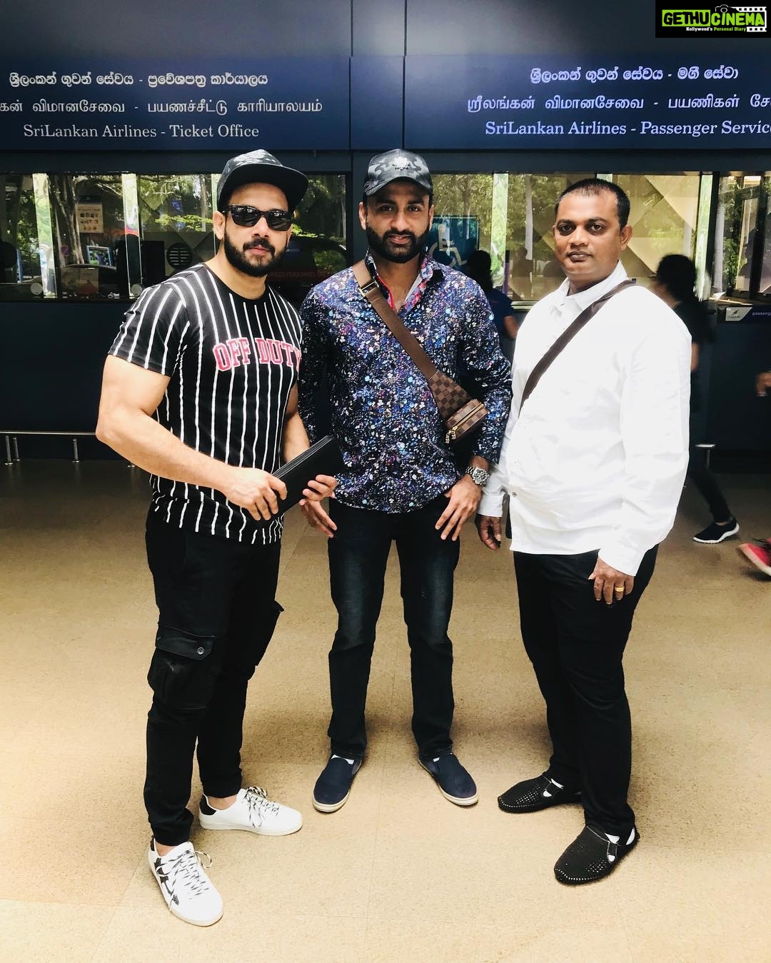Bharath Instagram - Back to reality !! Buuubbye Colombo 😀 Bandaranaike International Airport