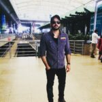 Bharath Instagram – Hyderabad !! 😀 Rajiv Gandhi International Airport-International Arrival