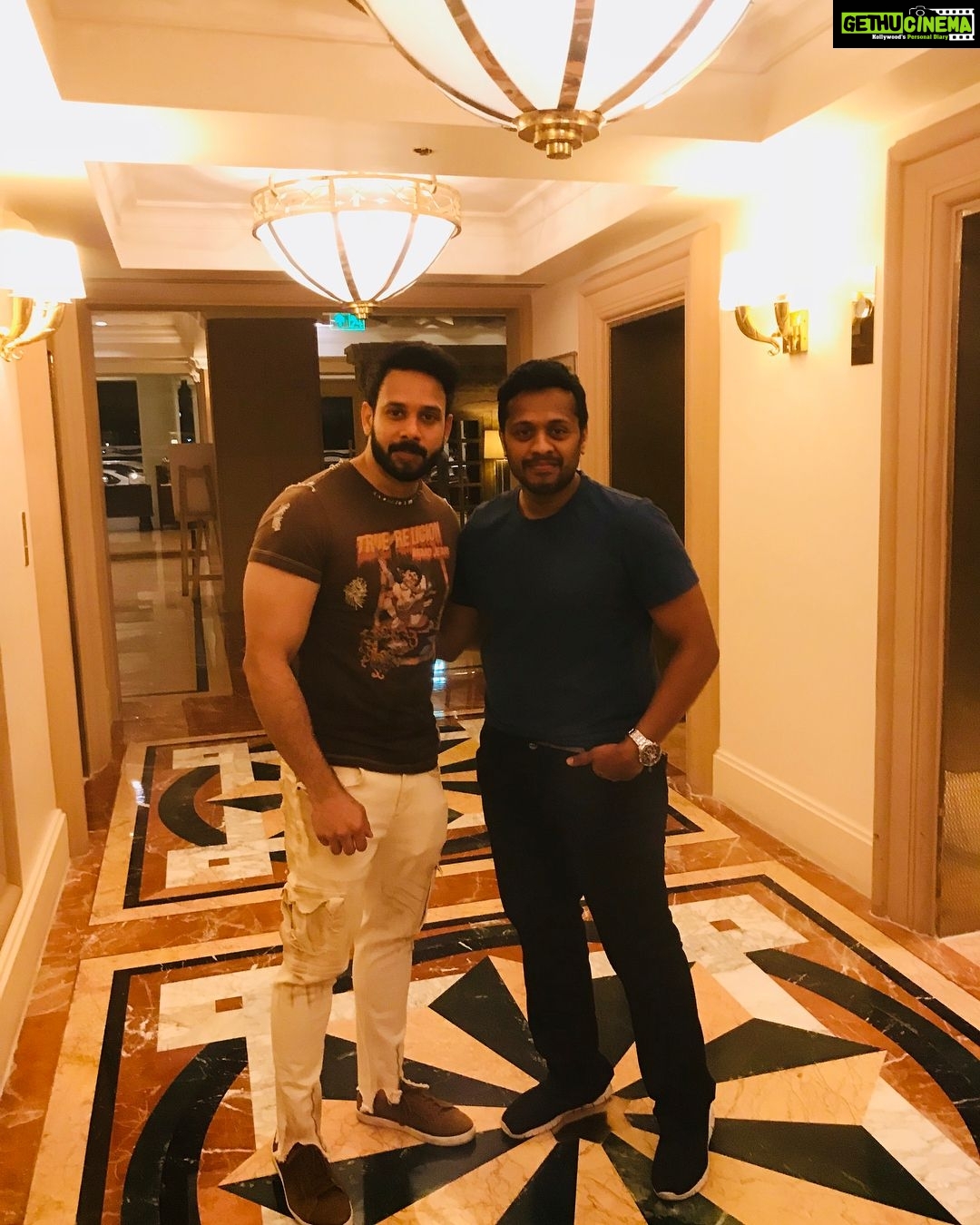 Bharath Instagram - All abt last night !! #bestfriends Crowne Plaza Chennai Adyar Park