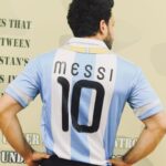 Bharath Instagram - Argentina taking on their first match today !! Messi fever !! #worldcup #messi #loveforfootball