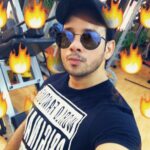 Bharath Instagram - Barry on fire 🔥 !! Calories burnt !! Job well done for the morning 💪🏻😀