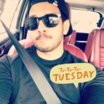 Bharath Instagram - Gm folks !! Fresh day fresh thoughts !! Enroute ➡️ kaalidas dubbing !! 😀#mornings #fresh #actorslife Thyagaraya Nagar