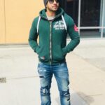 Bharath Instagram - Just a click !! Snowy day !! ❄️⛄️#canada #snow #dayout #chill #actorslife #travel Mississauga, Ontario