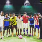 Bharath Instagram - Watching chennai vs Bengaluru isl finals !! Remembering my football times . Nostalgic !! Go chennai..😀
