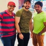 Bharath Instagram - Movie time with buddies !! 😀😀🎬📽