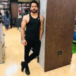 Bharath Instagram - Flexing mode !! 💪🏻💪🏻 weekend motivation 😀😜😜