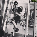 Bharath Instagram - Post work out pose !! Feeling good !! B&W mode !! 💪🏻💪🏻😀#gym #fitness #selfmotivation #goodvibes