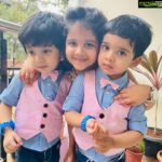 Bharath Instagram - Happy children’s day !! #aadhyan #jayden #niyanthri