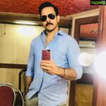Bharath Instagram - Just a click !! 😜#shootingspot #kaalidas #finalday #waiting #actorslife