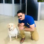 Bharath Instagram - Real hero !! Loyal and loud !! Sniff master !! Pleasure meeting u Maggi 😁💪🏻!! #lovefordogs #airport #security