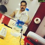 Bharath Instagram - Behind the scenes !! Getting ready !! “Kalidas” !!! Shooting spree !! #cop #action #actorslife
