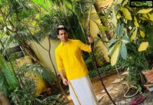 Bharath Instagram - Happy Pongal everyone !!! #pongal #aadhyan #jayden #célébration