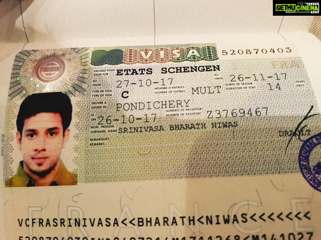Bharath Instagram - “Staying in Paris “ !! Yes it is France 🇫🇷!! ✈️