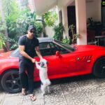 Bharath Instagram - Lazy Tuesday !! Snowy and me !! Negotiation mode !! 😜🐶