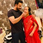 Bharath Instagram - Happy birthday amma !! Love you 😘#happybirthday #mother #son