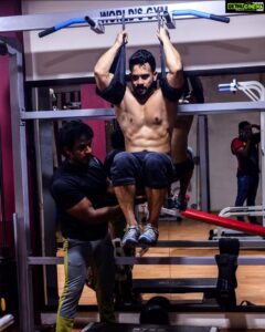 Bharath Instagram - Loads of hard work pumped in to create great abs !! Working still from worlds gym for kadugu.. march 24th !! Save ur date guys !! World wide release