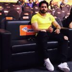 Bharath Instagram - Supporting chennai smashers !! #pbl #smash podu