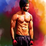 Bharath Instagram - A fan made painting !!! 😱👌😌👍🏻