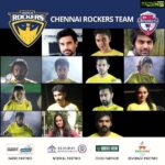 Bharath Instagram - All set for #cbl (celebrity badminton league ) season 1 #chennai rockers team representing namba chennai and Tamil Nadu !! Lots of updates to follow soon 😀