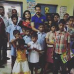 Bharath Instagram - Finally Birthday comes to an end on a great and peaceful note serving these adorable children !!😀