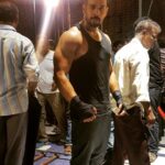 Bharath Instagram - A working still from #kadugu !!!