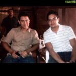 Bharath Instagram - Mrng all !! Throw back time ..with great aamir bhai :)😀