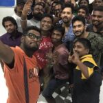Bharath Instagram - And that's a wrap !!! 80 days of fantastic shoot for #"simba "comes to an end . Team selfie . Worth it !!