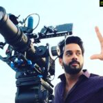 Bharath Instagram - Wish I cud do cinematography and direction together ... Plans are ter soon though 😷😜😁👍🏻. Gn Frnds :)