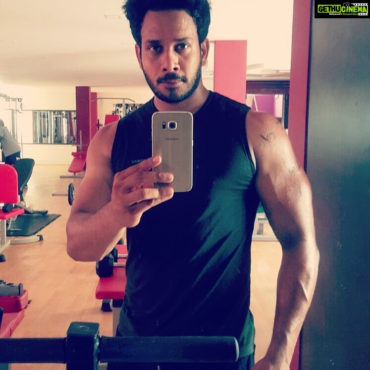 Bharath Instagram - Selfie gym obsessed 😜